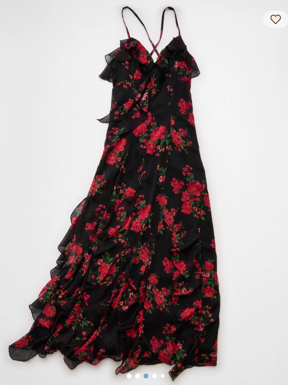 AE Tiered Ruffle Maxi Dress
